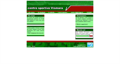Desktop Screenshot of centrosportivovismara.it