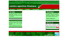 Tablet Screenshot of centrosportivovismara.it